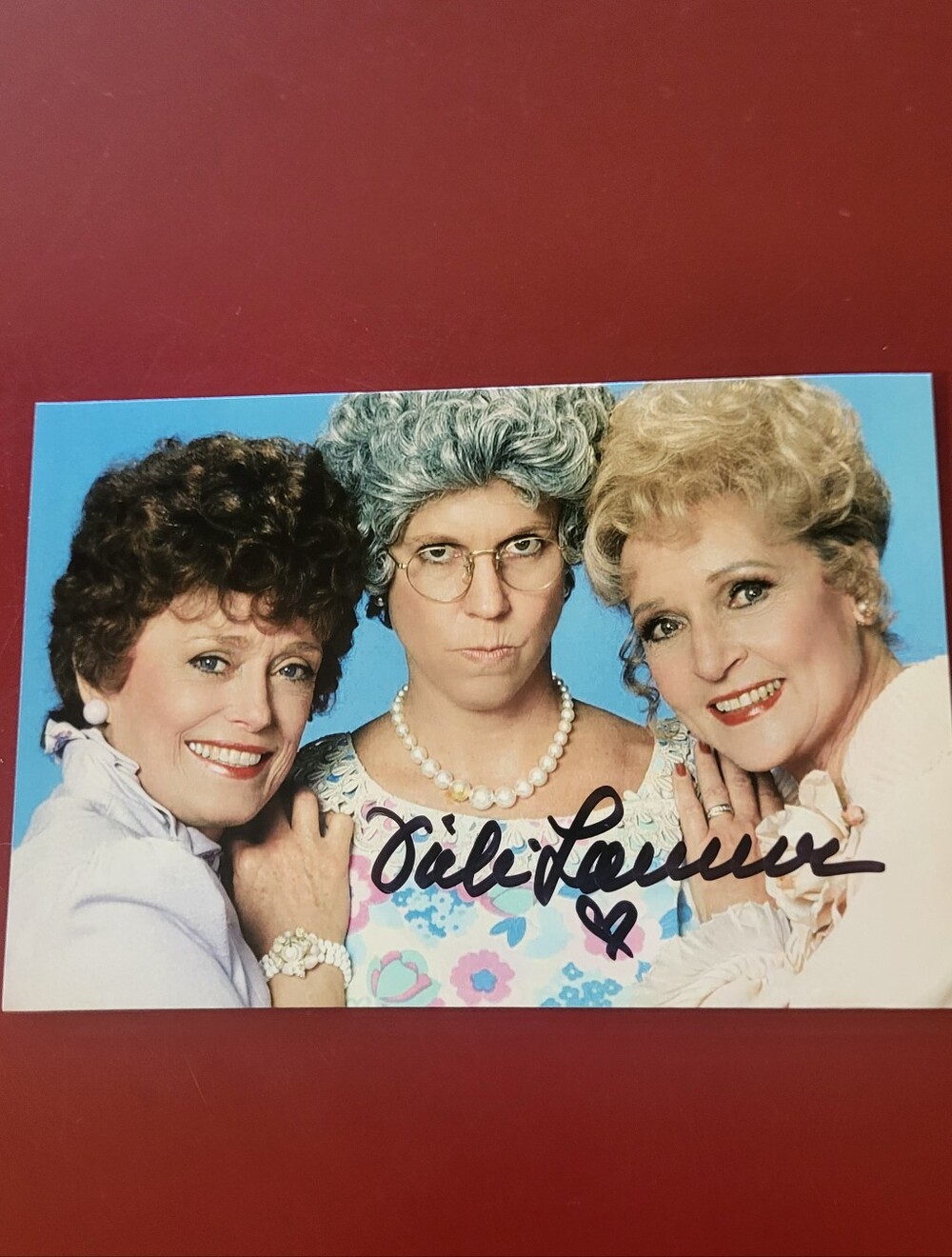 Vicki Lawrence Mama's Family The Golden Girls Hand Signed 4x6 Autograph Photo